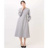 ウールライクベルトデザインワンピース/洗える/WEB限定サイズあり | OFUON | 詳細画像12