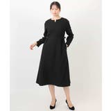 ウールライクベルトデザインワンピース/洗える/WEB限定サイズあり | OFUON | 詳細画像22