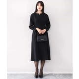 ウールライクベルトデザインワンピース/洗える/WEB限定サイズあり | OFUON | 詳細画像5