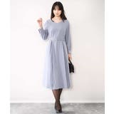 シフォンプリーツデザインワンピース/洗える/WEB限定サイズあり | OFUON | 詳細画像12 