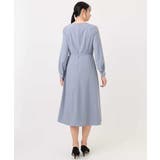 シフォンプリーツデザインワンピース/洗える/WEB限定サイズあり | OFUON | 詳細画像18 