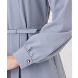 シフォンプリーツデザインワンピース/洗える/WEB限定サイズあり | OFUON | 詳細画像21 