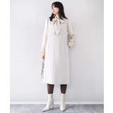 サイドパール調釦デザインVネックジャンパースカート 洗える WEB限定サイズあり | OFUON | 詳細画像13