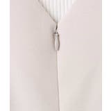 サイドパール調釦デザインVネックジャンパースカート 洗える WEB限定サイズあり | OFUON | 詳細画像21