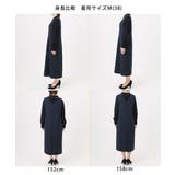 サイドパール調釦デザインVネックジャンパースカート 洗える WEB限定サイズあり | OFUON | 詳細画像34 