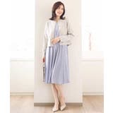 ジオメトリックプリントジャージワンピース/洗える/WEB限定サイズあり | OFUON | 詳細画像12 