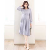 ジオメトリックプリントジャージワンピース/洗える/WEB限定サイズあり | OFUON | 詳細画像9 