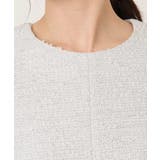 [セットアップ対応]ツイードデザインワンピース/WEB限定 | OFUON | 詳細画像26 