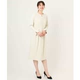 ウエストタックワンピース/洗える/WEB限定サイズあり | OFUON | 詳細画像18 