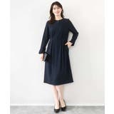 ウエストタックワンピース/洗える/WEB限定サイズあり | OFUON | 詳細画像2 