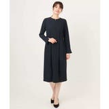 ウエストタックワンピース/洗える/WEB限定サイズあり | OFUON | 詳細画像28 