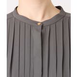 プリーツジョーゼットワンピース/洗える/WEB限定サイズあり | OFUON | 詳細画像18 