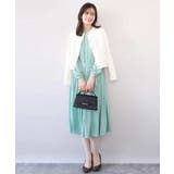 プリーツジョーゼットワンピース/洗える/WEB限定サイズあり | OFUON | 詳細画像9 