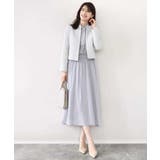 パウダーサテン ボウタイワンピース/洗える/WEB限定サイズあり | OFUON | 詳細画像12 