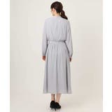 パウダーサテン ボウタイワンピース/洗える/WEB限定サイズあり | OFUON | 詳細画像20 