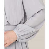 パウダーサテン ボウタイワンピース/洗える/WEB限定サイズあり | OFUON | 詳細画像24 