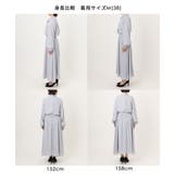 パウダーサテン ボウタイワンピース/洗える/WEB限定サイズあり | OFUON | 詳細画像34 