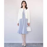 カリグラフィープリント ジャージワンピース/洗える/WEB限定サイズあり | OFUON | 詳細画像16 