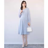 カリグラフィープリント ジャージワンピース/洗える/WEB限定サイズあり | OFUON | 詳細画像2 