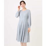 カリグラフィープリント ジャージワンピース/洗える/WEB限定サイズあり | OFUON | 詳細画像26 