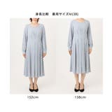 カリグラフィープリント ジャージワンピース/洗える/WEB限定サイズあり | OFUON | 詳細画像28 