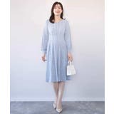 カリグラフィープリント ジャージワンピース/洗える/WEB限定サイズあり | OFUON | 詳細画像3 