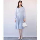 カリグラフィープリント ジャージワンピース/洗える/WEB限定サイズあり | OFUON | 詳細画像4 