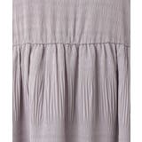 シフォンジョーゼットフリルネックプリーツワンピース/洗える | OFUON | 詳細画像40 