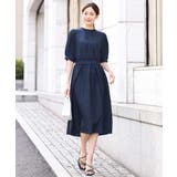 パウダーサテンシャーリングワンピース/洗える | OFUON | 詳細画像10 