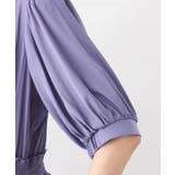 パウダーサテンシャーリングワンピース/洗える | OFUON | 詳細画像24 