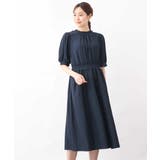 パウダーサテンシャーリングワンピース/洗える | OFUON | 詳細画像27 