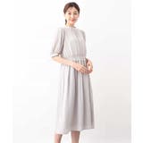 パウダーサテンシャーリングワンピース/洗える | OFUON | 詳細画像28 