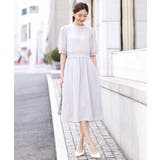 パウダーサテンシャーリングワンピース/洗える | OFUON | 詳細画像4 