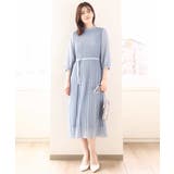 シフォンプリーツワンピース/洗える/WEB限定サイズあり | OFUON | 詳細画像2 