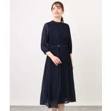 シフォンプリーツワンピース/洗える/WEB限定サイズあり | OFUON | 詳細画像23 