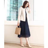 シフォンプリーツワンピース/洗える/WEB限定サイズあり | OFUON | 詳細画像32 