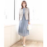 シフォンプリーツワンピース/洗える/WEB限定サイズあり | OFUON | 詳細画像8 