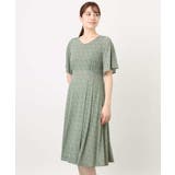 フレアスリーブ小花柄ワンピース/洗える/WEB限定サイズあり | OFUON | 詳細画像22 