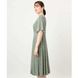 フレアスリーブ小花柄ワンピース/洗える/WEB限定サイズあり | OFUON | 詳細画像23 