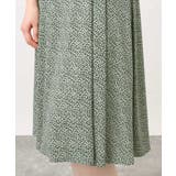 フレアスリーブ小花柄ワンピース/洗える/WEB限定サイズあり | OFUON | 詳細画像27 