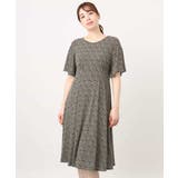 フレアスリーブ小花柄ワンピース/洗える/WEB限定サイズあり | OFUON | 詳細画像29 