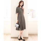 フレアスリーブ小花柄ワンピース/洗える/WEB限定サイズあり | OFUON | 詳細画像4 