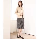 フレアスリーブ小花柄ワンピース/洗える/WEB限定サイズあり | OFUON | 詳細画像8 