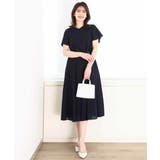 VネックAラインシルエットワンピース/洗える/WEB限定サイズあり | OFUON | 詳細画像26 