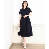 VネックAラインシルエットワンピース/洗える/WEB限定サイズあり | OFUON | 詳細画像27 