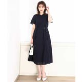 VネックAラインシルエットワンピース/洗える/WEB限定サイズあり | OFUON | 詳細画像28 