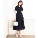 VネックAラインシルエットワンピース/洗える/WEB限定サイズあり | OFUON | 詳細画像29 