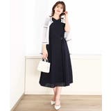 VネックAラインシルエットワンピース/洗える/WEB限定サイズあり | OFUON | 詳細画像33 