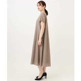 VネックAラインシルエットワンピース/洗える/WEB限定サイズあり | OFUON | 詳細画像36 