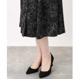 ラインフラワープリントワンピース/洗える/WEB限定サイズあり | OFUON | 詳細画像16 